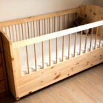 Kinderbett Babybett aus Zirbenholz